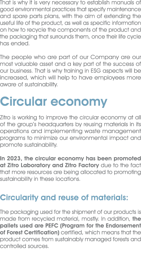 That is why it is very necessary to establish manuals of good environmental practices that specify maintenance and sp...