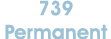 739 Permanent