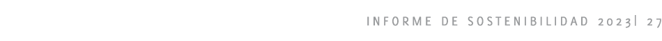 INFORME DE SOSTENIBILIDAD 2023| 27