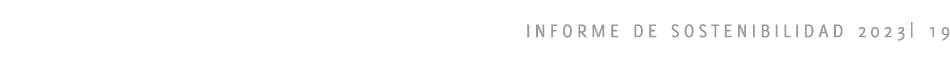 INFORME DE SOSTENIBILIDAD 2023| 19