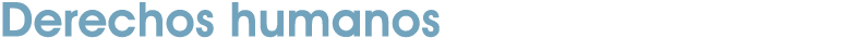 Derechos humanos