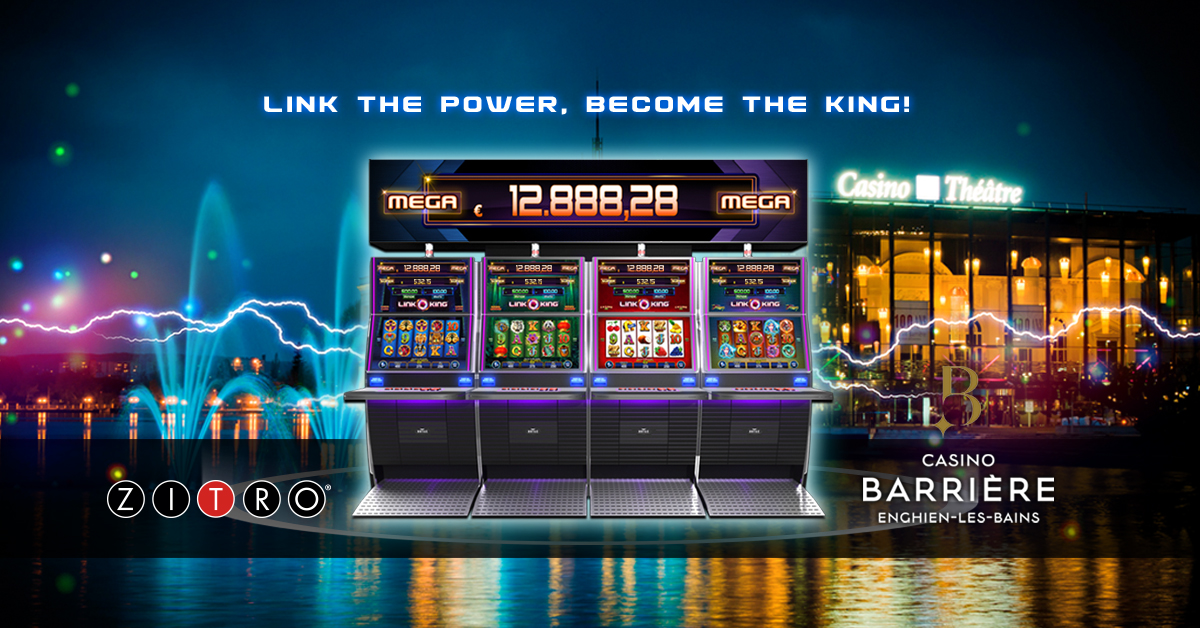 Link King arrives at the French casino in Enghien-les-Bains