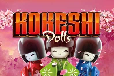 Kokeshi Dolls - 88 Link Lucky Charms - Slots Zitro Games