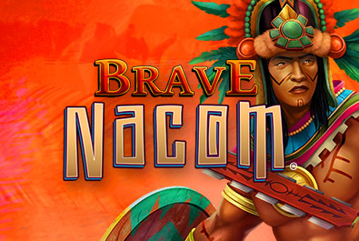 Brave Nacom - Double Link Multiplier Warriors - Video Slots - Zitro Games