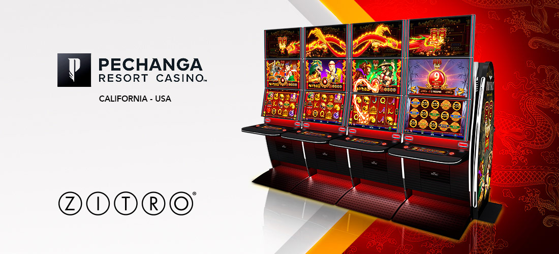 Pechanga Resort Casino to Be First in California to Install Zitro’s Award-Winning “88 Link” 5 Level Progressive Video Slot