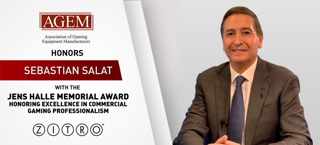 AGEM HONORS SEBASTIÁN SALAT WITH THE “JENS HALLE MEMORIAL AWARD