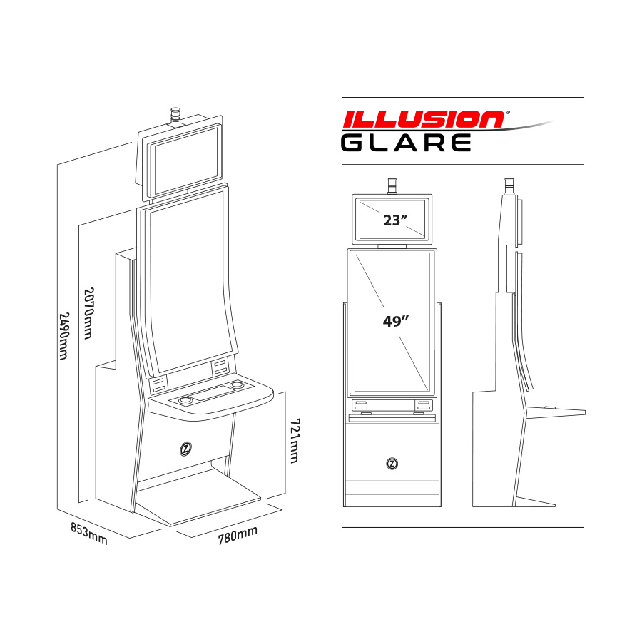 Illusion Glare Cabinet