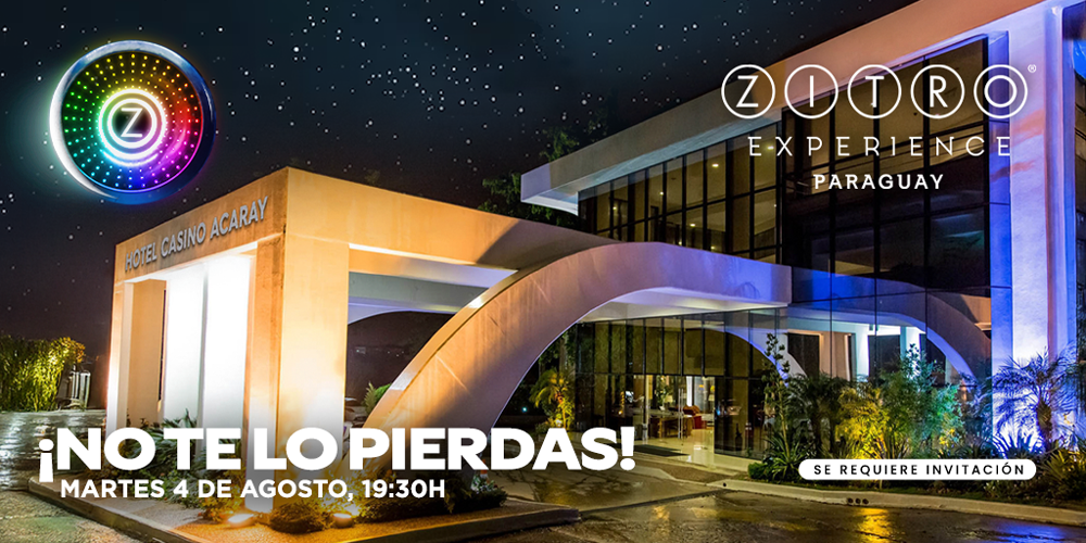 Zitro Experience Paraguay 2026: 4 de agosto de 2026 en el Hotel Casino Acaray