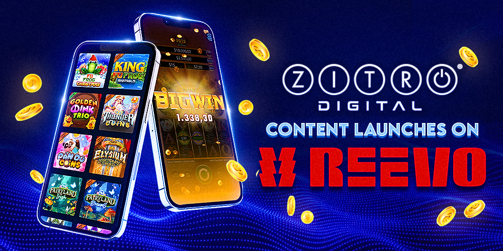 ZITRO DIGITAL CONTENT LAUNCHES ON REEVO'S AGGREGATION PLATFORM